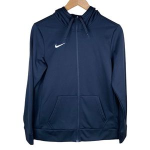 Nike Dri Fit Lightweight Black Jacket Womens Size Medium